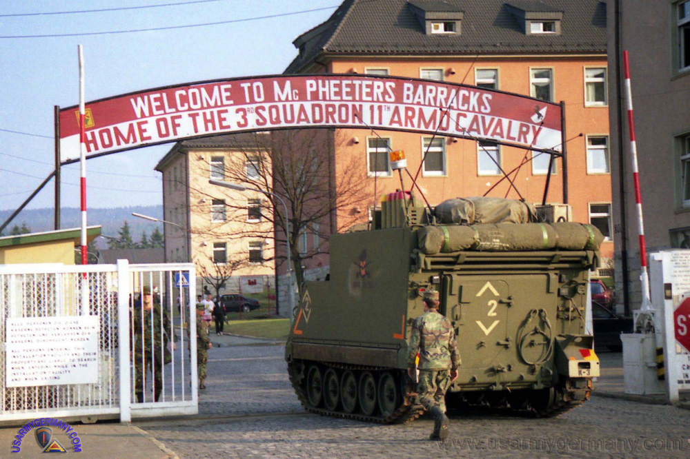 Germany Army Hersfeld Bad Barracks Base Mcpheeters 11th Military Acr Baumho...